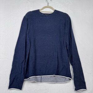Rag & Bone Dark Blue Knit Top